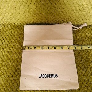Jacquemus Beige Cotton Pouch
